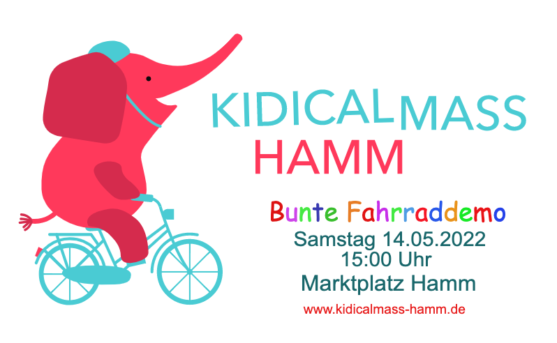ADFC veranstaltet Kidical Mass in Hamm